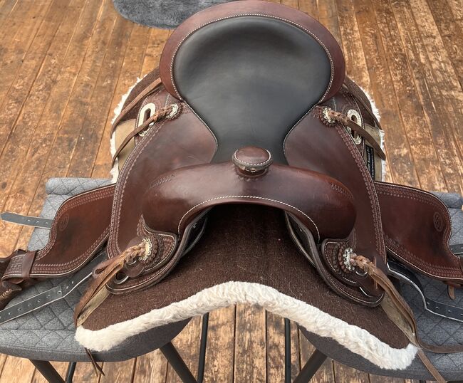 Silverado Westernsattel, Silverado Pro-Delux-baumloser Westernsattel, Michaela Düselder, Western Saddle, Moormerland, Image 4