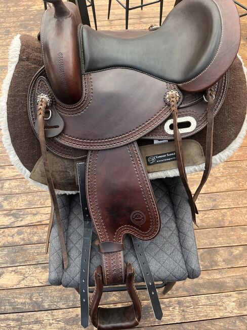 Silverado Westernsattel, Silverado Pro-Delux-baumloser Westernsattel, Michaela Düselder, Western Saddle, Moormerland, Image 3