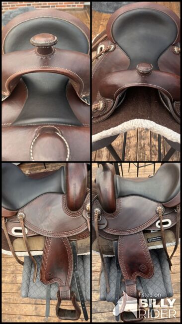Silverado Westernsattel, Silverado Pro-Delux-baumloser Westernsattel, Michaela Düselder, Western Saddle, Moormerland, Image 7