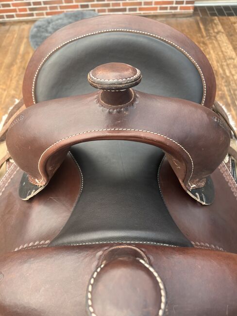 Silverado Westernsattel, Silverado Pro-Delux-baumloser Westernsattel, Michaela Düselder, Western Saddle, Moormerland