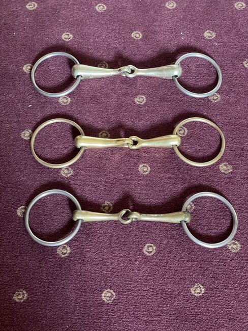 Einfach gebrochene Gebisse 13,5 / 14,5 Aurigan, Pia Pfaffmann, Horse Bits, Falkensee