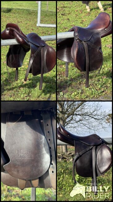 Reitsattel LABELLE SPRINGEN KW 33 Sitzfläche 17.5", LABELLE, Maya (Swisshorseshop), Siodła skokowe, Frauenfeld, Image 5