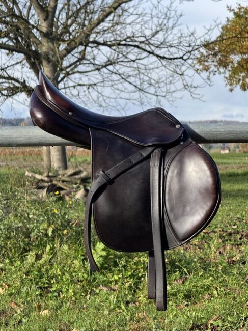 Reitsattel LABELLE SPRINGEN KW 33 Sitzfläche 17.5", LABELLE, Maya (Swisshorseshop), Siodła skokowe, Frauenfeld, Image 4