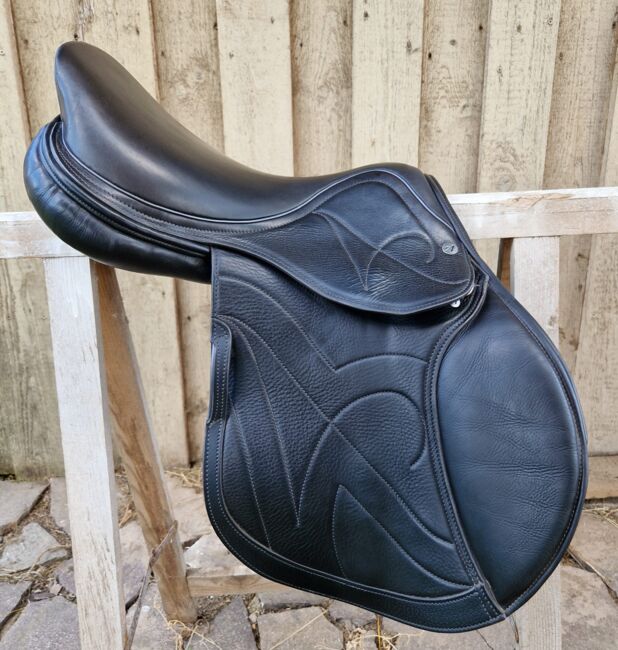 Springsattel Albion Evolve Elite Lux, 17", Albion Evolve Elite Lux, Gagel, Siodła skokowe, Weitramsdorf, Image 6