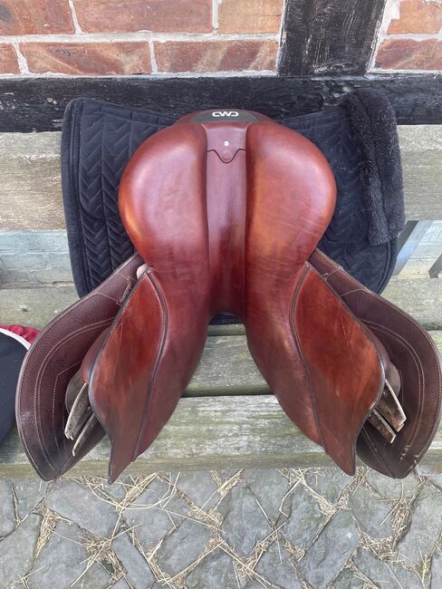 CWD Springsattel 2Gs Mademoiselle SE32, CWD 2Gs Mademoiselle , Julia A, Siodła skokowe, Wolfenbüttel , Image 6