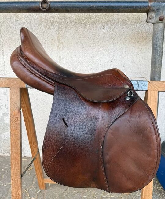 Springsattel Horse Star 17,5 Zoll braun/Rot breite Kammer, HorseStar  Endeavour., Sabrina, Siodła skokowe, Furth