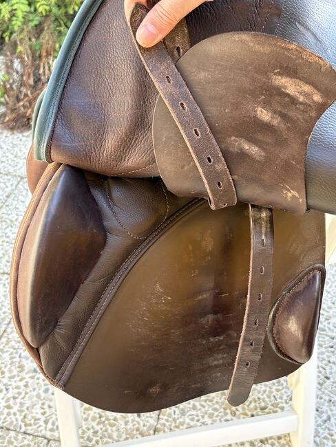 Stübben Springsattel Virginia Ebony 17.5‘‘ 30cm  - neuwertig, Stübben Virginia, Sebastian , Siodła skokowe, Hamburg, Image 4