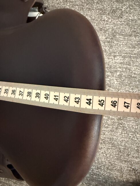 Lederbaumsattel von Fa. Sattelglück 18 Zoll, braun, Modell Viento, Sattelglück Viento Dressursattel, Nadine , Pozostałe siodła, Dinslaken, Image 5