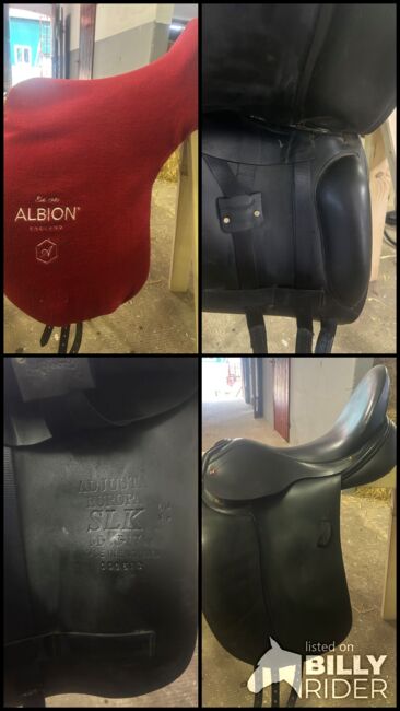Dressursattel Albion SLK 17,5 Zoll, Albion SLK Adjusta Europa SLK, Angela, Siodła ujeżdżeniowe, Hollenstedt, Image 5