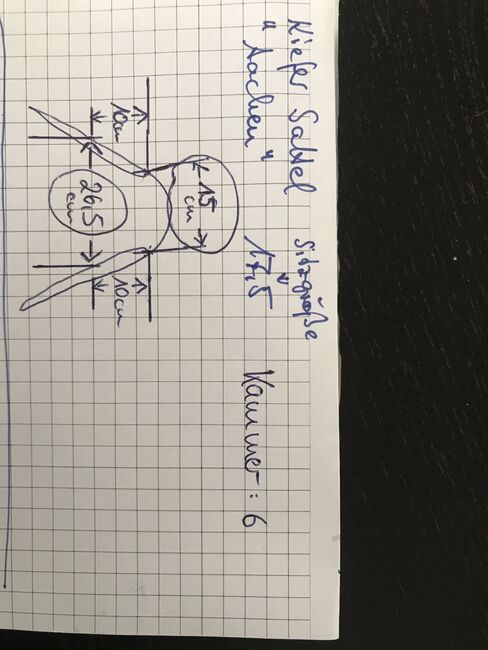 Kieffer Dressursattel Aachen neu aufgearbeitet, Kieffer  Aachen, Svenja , Siodła ujeżdżeniowe, Neuss, Image 7
