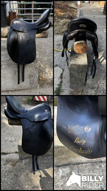 Kieffer Dressursattel, Kieffer  Ulla Salzgeber Rusty, Rothländer , Siodła ujeżdżeniowe, Gädheim, Image 5