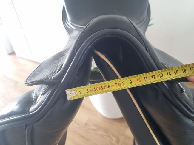 Neuwertiger Prestige Modena 17“(17,5) Dressursattel mit doubliertem Leder, Prestige  Modena, Saskia Nowottny , Siodła ujeżdżeniowe, Poppenhausen , Image 5