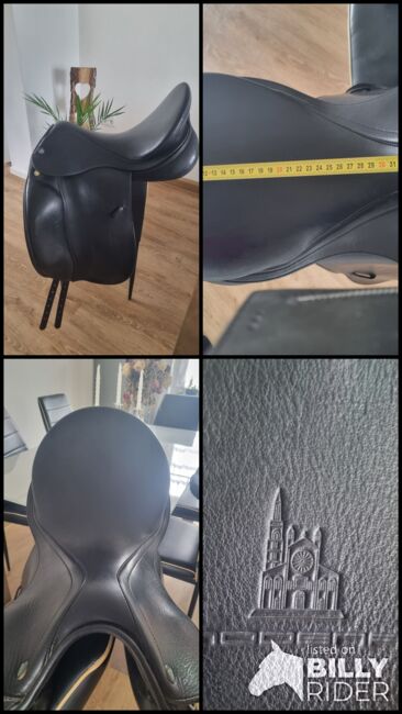 Neuwertiger Prestige Modena 17“(17,5) Dressursattel mit doubliertem Leder, Prestige  Modena, Saskia Nowottny , Siodła ujeżdżeniowe, Poppenhausen , Image 19