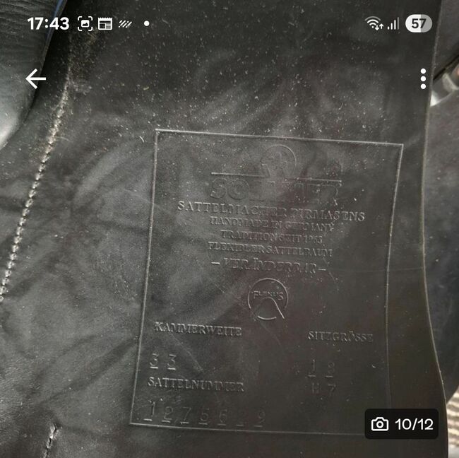 Sommer Dressursattel Opus  1 18 Zoll  KW 33, Sommer  Dressur Opus 1, Birgit Rentschler , Siodła ujeżdżeniowe, Egenhausen, Image 10