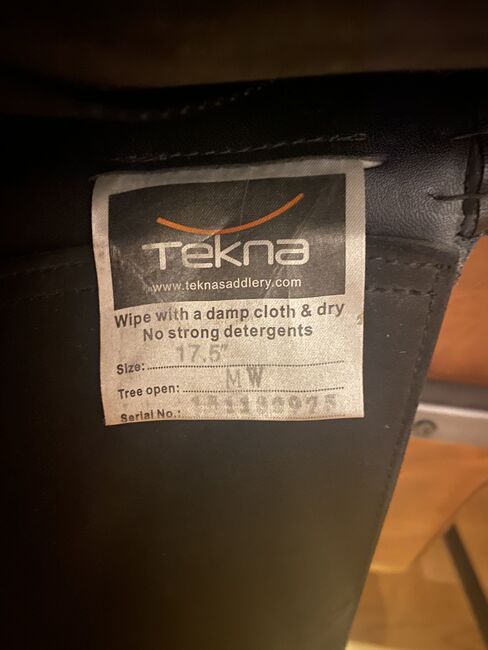 Tekna Dressursattel 17,5“ mit Zubehör, Tekna, Liesa, Siodła ujeżdżeniowe, Bregenz, Image 2