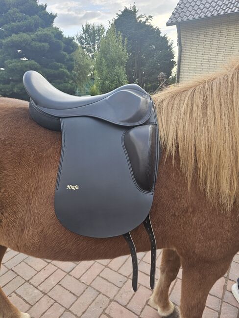 Neuwertiger Sattel Hrafn Tölthester - Isländer, Tölthester Hrafn, Michaela Müller, Siodła islandzkie, Schenefeld