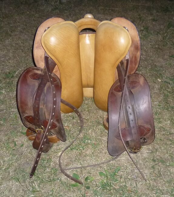Sommer Evolution Western Wanderreitsattel 17.5 KW 34 breit cognac, Theo Sommer GmbH Evolution Western, Reitartikelbörse (Reitartikelbörse - Onlinevertrieb für Wanderreiter), Siodła rajdowe, Grevenbroich, Image 5