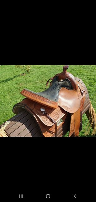 Westernsattel Warmblut, Sonja Behle, Siodło westernowe , Willingen , Image 2