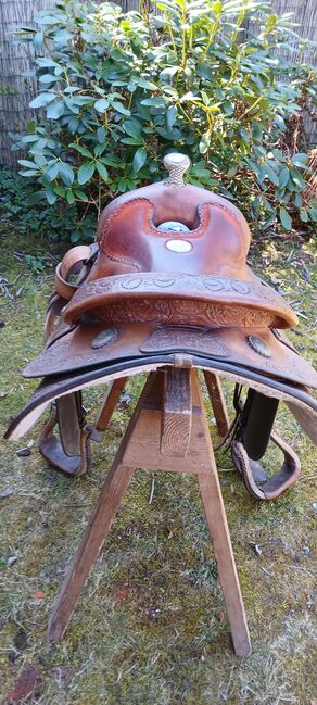 Top Westernsattel Billy Cook, Reiner, FQ Baum, 64 cm, Billy Cook  Reiner, Sabine , Siodło westernowe , Roseburg, Image 7