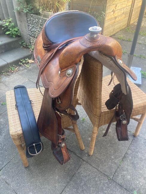 Westernsattel, Continental Saddlery Co., Janina Röhrig, Siodło westernowe , Braunfels, Image 9