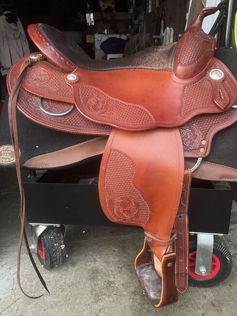 Westernsattel DD-Small-Butterfly-Pro-Allround-Reiner 16", DD Westernsattel DD-Small-Butterfly-Pro-Allround-Reiner 16", Beate Wittmann, Siodło westernowe , Philippsburg, Image 10
