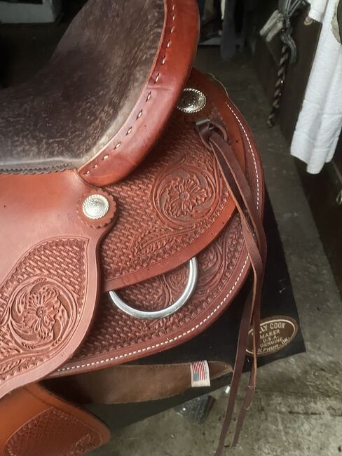 Westernsattel DD-Small-Butterfly-Pro-Allround-Reiner 16", DD Westernsattel DD-Small-Butterfly-Pro-Allround-Reiner 16", Beate Wittmann, Siodło westernowe , Philippsburg, Image 14