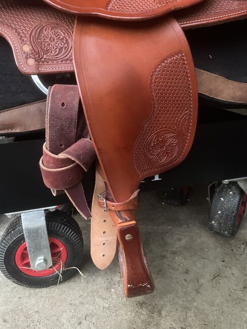 Westernsattel DD-Small-Butterfly-Pro-Allround-Reiner 16", DD Westernsattel DD-Small-Butterfly-Pro-Allround-Reiner 16", Beate Wittmann, Siodło westernowe , Philippsburg, Image 15