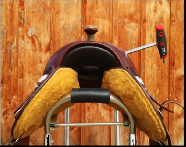 Westernsattel Deuber Flex Fit Vario 1305 stufenlos verstellbar, Deuber und Partner Flex Fit Vario 1305 FFL Baum, Nannette Kronthaler-Janßen, Siodło westernowe , Kolbermoor, Image 3