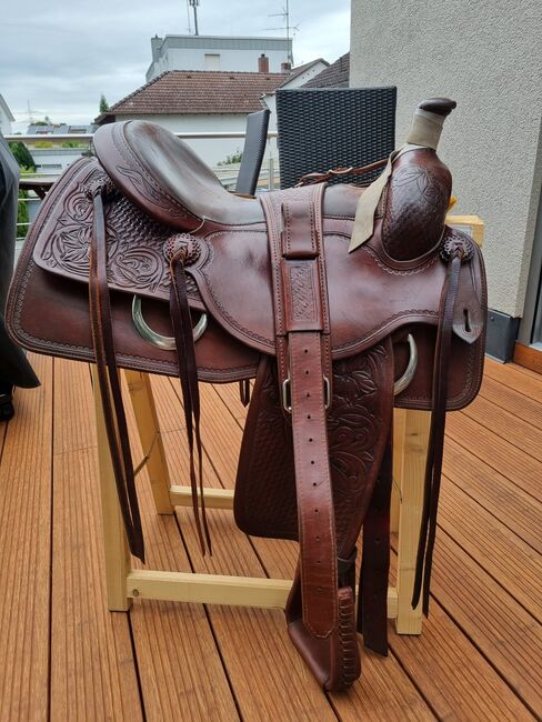 DEUBER &PARTNER Ranch Rider Westernsattel '16, Deuber & Partner  RANCH RIDER, Korina , Siodło westernowe , Hattersheim, Image 3