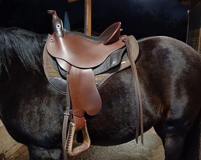 Deuber Ultraflex Quantum Westernsattel / Wanderreitsattel, verstellbar, wie NEU!, Deuber & Partner Quantum Western, Cordula , Siodło westernowe , Dreieich, Image 3
