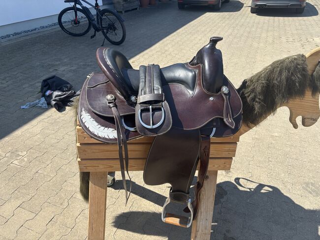 Westernsattel RPS Saddle Shop, RPS saddle shop Westernsattel, Franziska Minder, Siodło westernowe , Nördlingen, Image 3