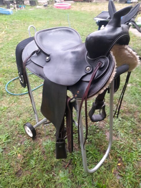 Westernsattel Winnipeg Rawhide Kanada 16 Zoll schmale Pferde, Winnipeg Rawhide, Vanessa Müller , Siodło westernowe , Salzwedel OT Eversdorf, Image 10