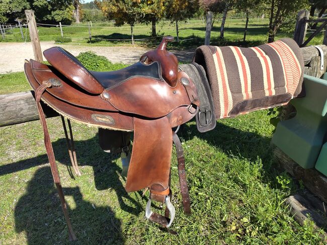Westernsattel mit Westernpad, Western Imports, Fiona, Siodło westernowe , Salzburg 