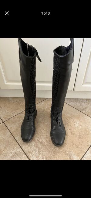 Size 4 slim tall boots (child’s), Sheila, Oficerki jeździeckie, Palm City, Image 3
