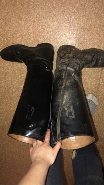 Size 7 long riding boots, Tia Palmer, Oficerki jeździeckie, Crediton