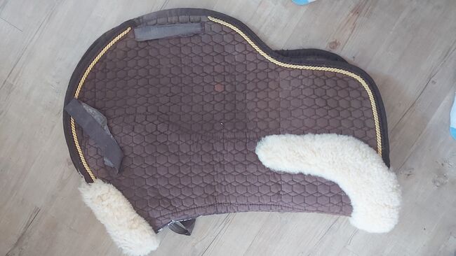 Gr. L Mattes Springschabracke braun fullfell, Mattes springen, Katrin , Dressage Pads, Tornesch , Image 4