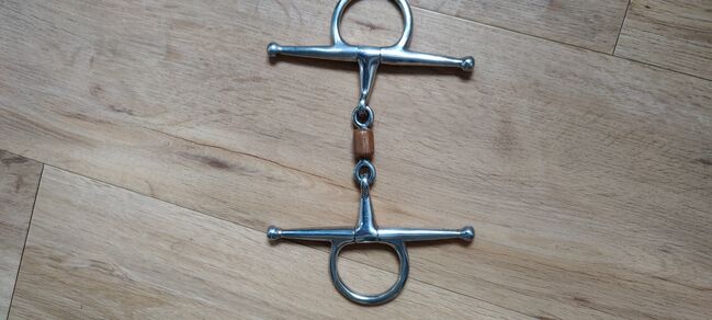 Schenkeltrense mit Kupferrolle, 12,5 cm, Schenkeltrense, Andrea, Horse Bits, Leichlingen