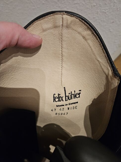 Lederreitstiefel Felix Bühler Milano weiter Schaft, inkl. Spanner und Tasche, Felix Bühler  Milano, Mareike , Oficerki jeździeckie, Dresden , Image 5
