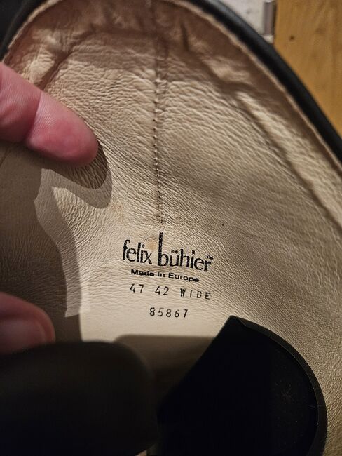 Lederreitstiefel Felix Bühler Milano weiter Schaft, inkl. Spanner und Tasche, Felix Bühler  Milano, Mareike , Oficerki jeździeckie, Dresden , Image 13