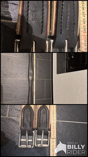 Leder Sattelgurt 135cm, Liesa, Popręgi, Bregenz, Image 4