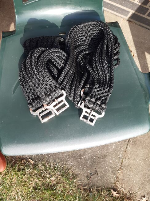 Schnurengurt 125cm, schwarz, AJ, Girths & Cinches, Norderstedt