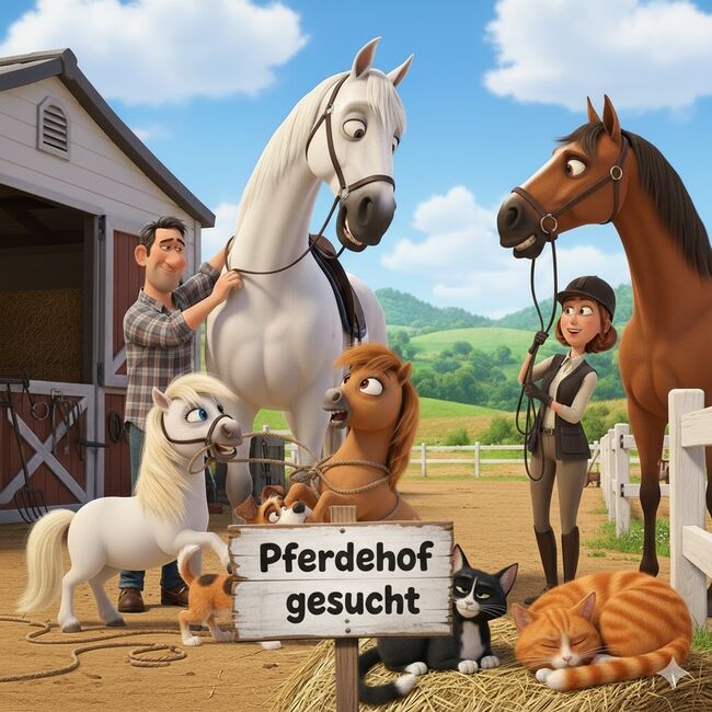 kleine Reitanlage mit Wohnung – Wir suchen unser Traumzuhause!, Anonym, Equestrian Properties