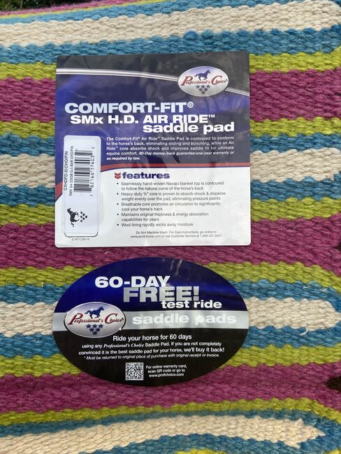 SMX Air Ride Pad, Prof Choice  SMX Air Ride Pad , Sandra  Kusiek , Westernpads, Dachau, Abbildung 3