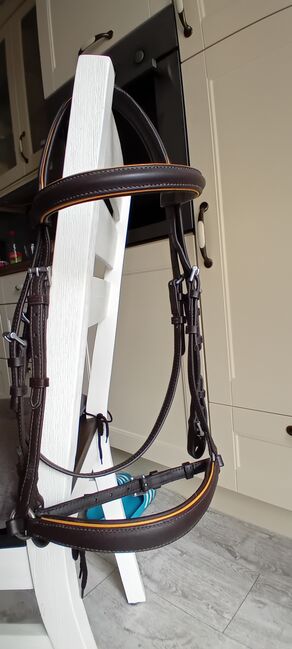 Trense,braun ,senf ,gelb, hannoveranisch, Dt.Saddlery, Tatjana , Bridles & Headstalls, Gelsenkirchen , Image 6