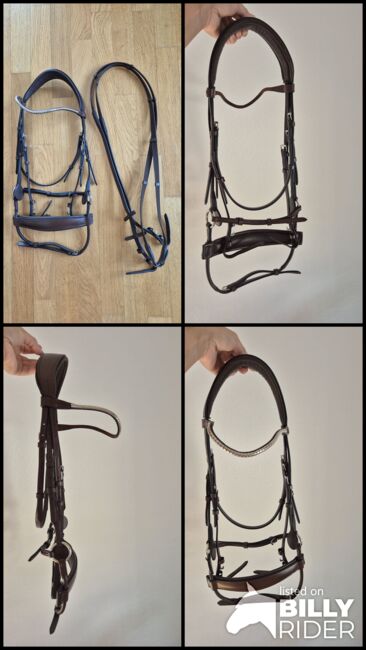 Trense braun ähnlich PS of Sweden Neu, QHP, Evi, Bridles & Headstalls, Halle/Saale, Image 7