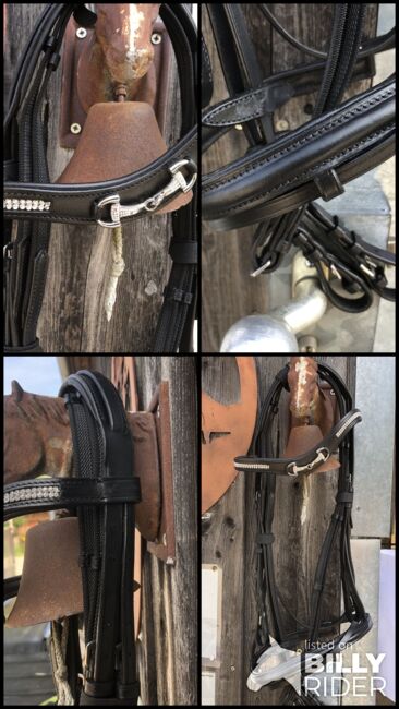 Trense Englisch Kombiniert mit Straß, Neu, Kronwitter Petra , Bridles & Headstalls, Mainbernheim, Image 6