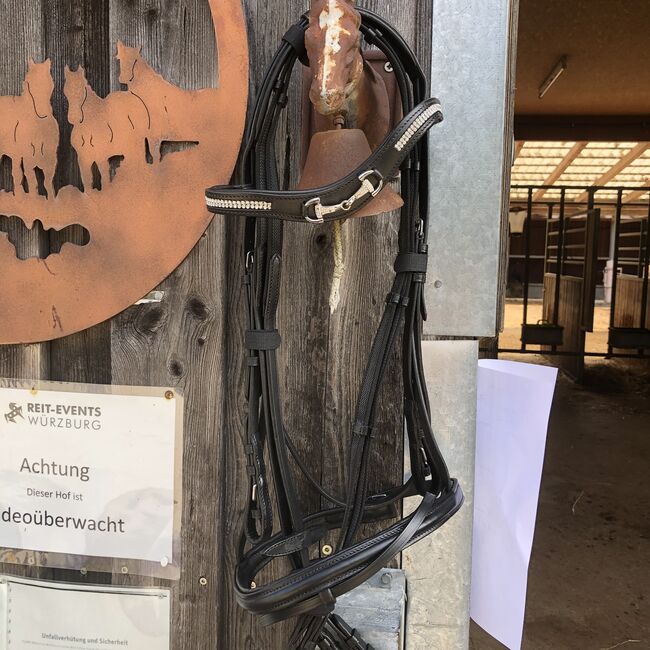 Trense Englisch Kombiniert mit Straß, Neu, Kronwitter Petra , Bridles & Headstalls, Mainbernheim, Image 2