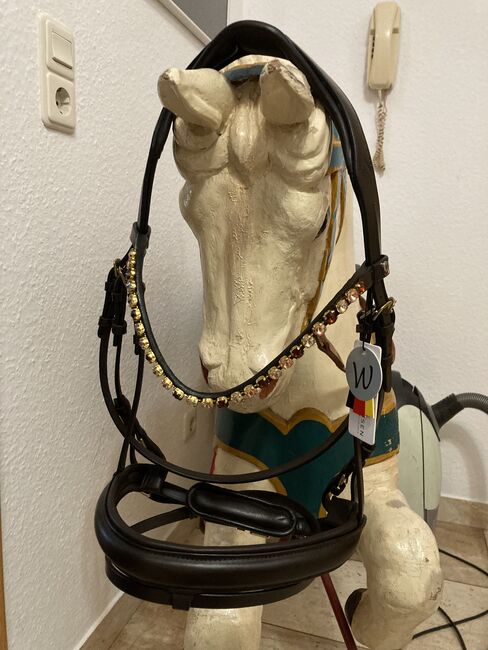 Trense, WB, Waldhausen, Neu, Braun, Waldhausen X-Line, Goldheart, , Helga Schwätzler, Bridles & Headstalls, Beverungen