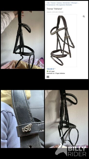 Trense Adriana, USG Adriana , Romy Specht , Bridles & Headstalls, Otzberg, Image 6