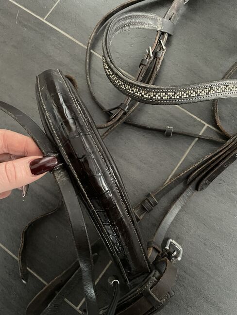 Trense braun WB, Engl. Kombiniert, Nadine Käller, Bridles & Headstalls, Heinsberg